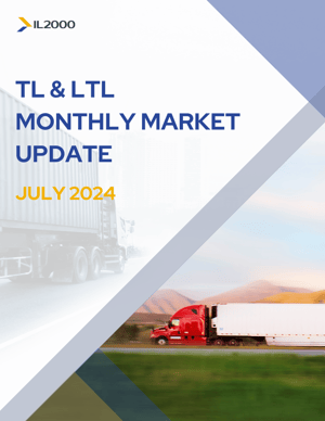 LTL and Truckload Market Update July 2024 cover